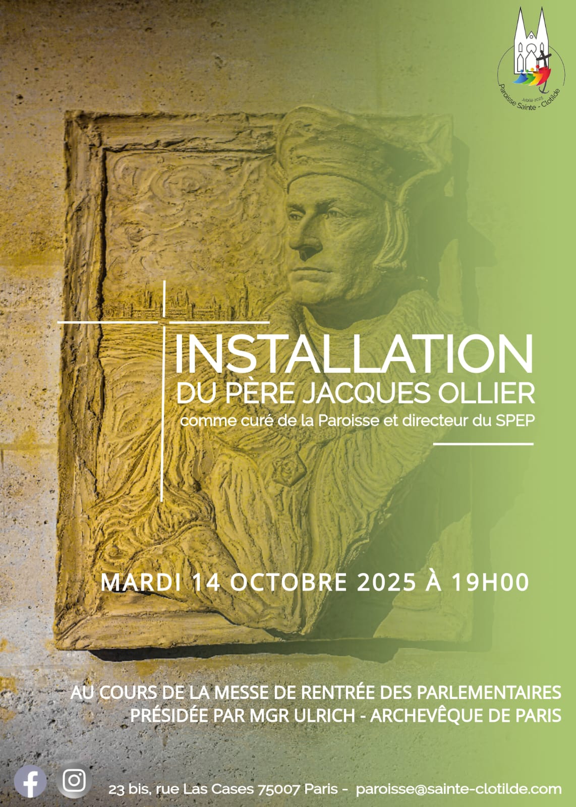 Installation du curé